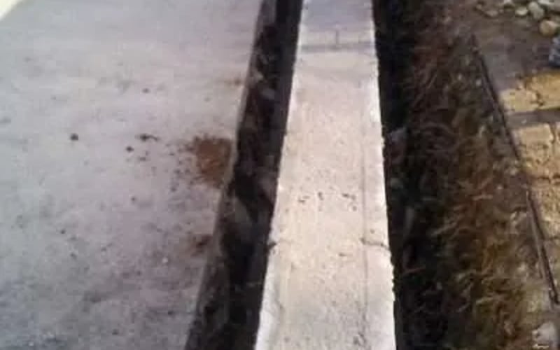 Block Foundation Under Construction