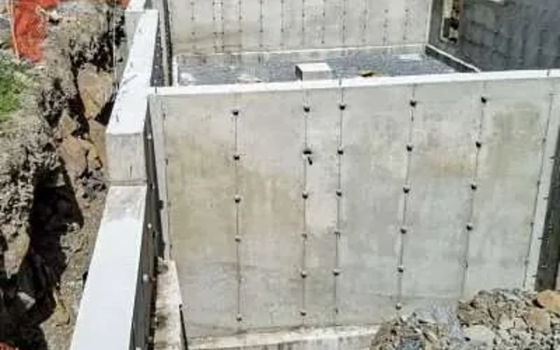 Poured Foundation