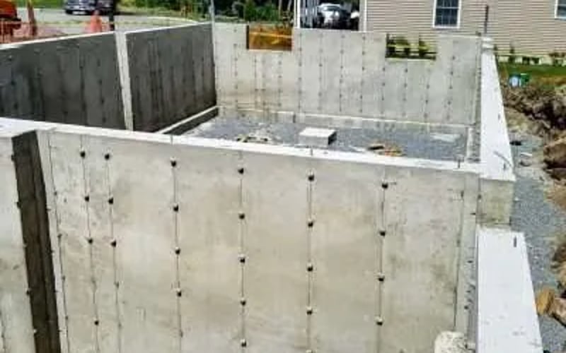 Poured Foundation