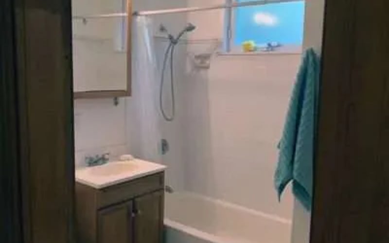 Bathroom before