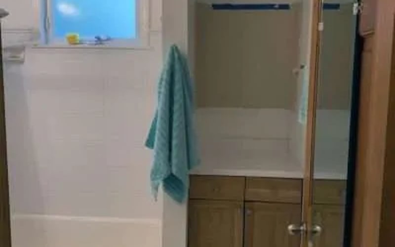 Bathroom before