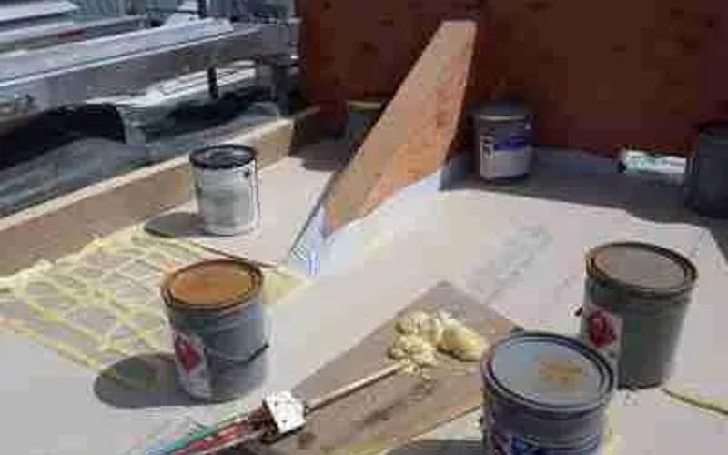 Roof Construction in Progress