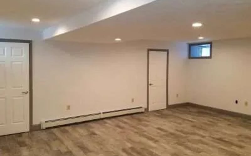 Finished basement