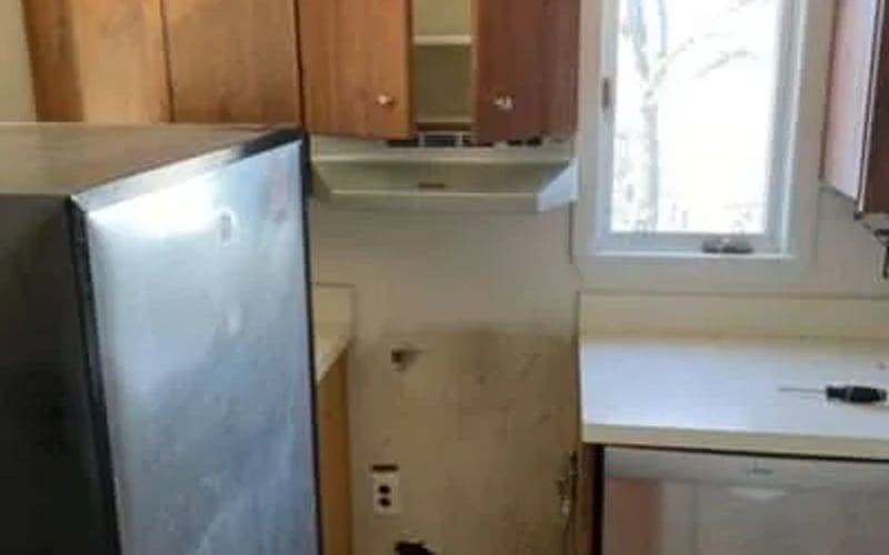 Kitchen before