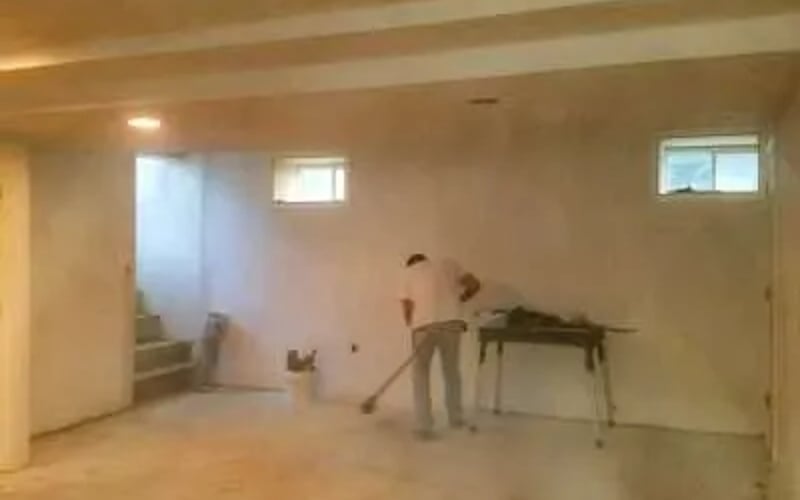 Prepping basement for finishes