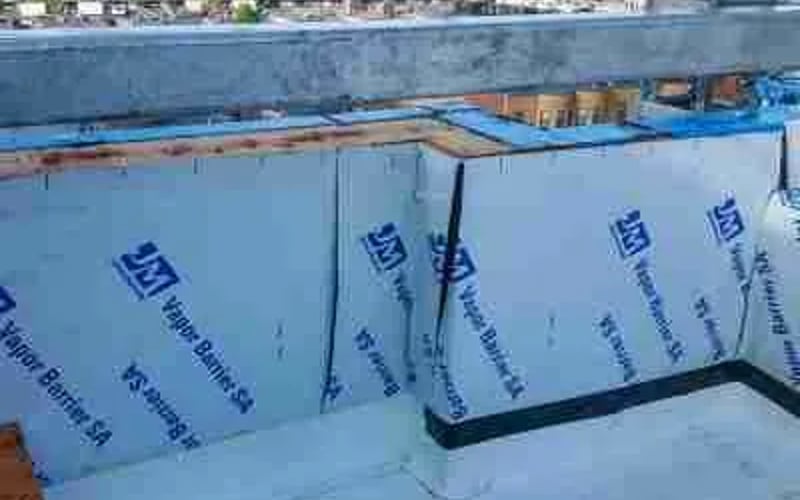 Vapor Barrier and Insulation Roof by Waze Development